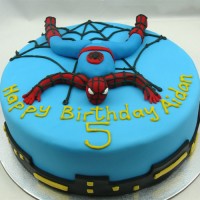 Superheroes - Spiderman Cake